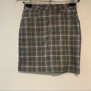 Urban Heritage | Plaid Mini Skirt